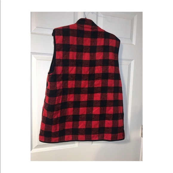 Plaid Vest ❤️ - Picture 3 of 3